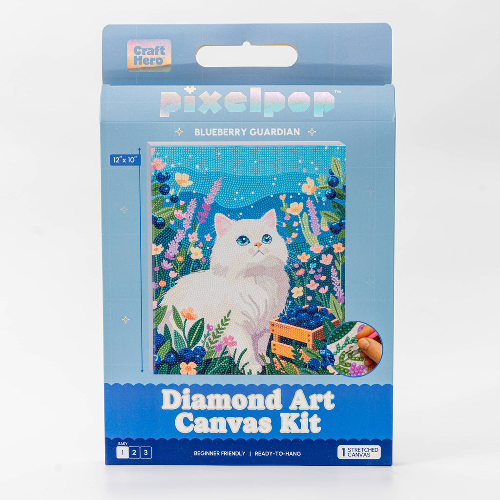 PixelPop™ Diamond Art — Reset Edition - Blueberry Guardian