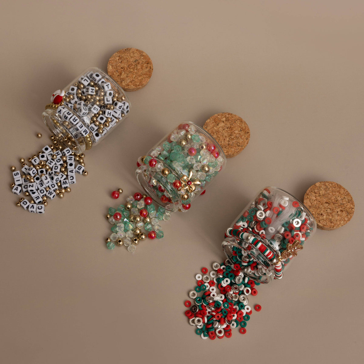 Stocking Stuffers Mini Trio Holiday Jar Flight DIY Kit