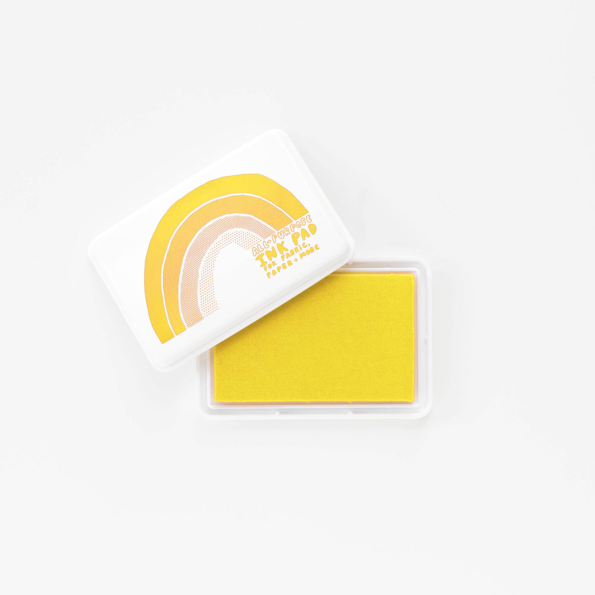 All Purpose Stamp Ink Pad, Yellow