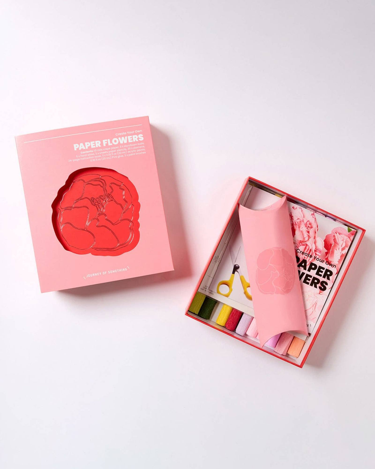 Paper Flower Making Craft - DIY Adult Craft Kit