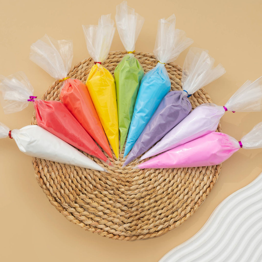 Rainbow Decoden Cream Set, Fake Whipped Cream Glue For DIY