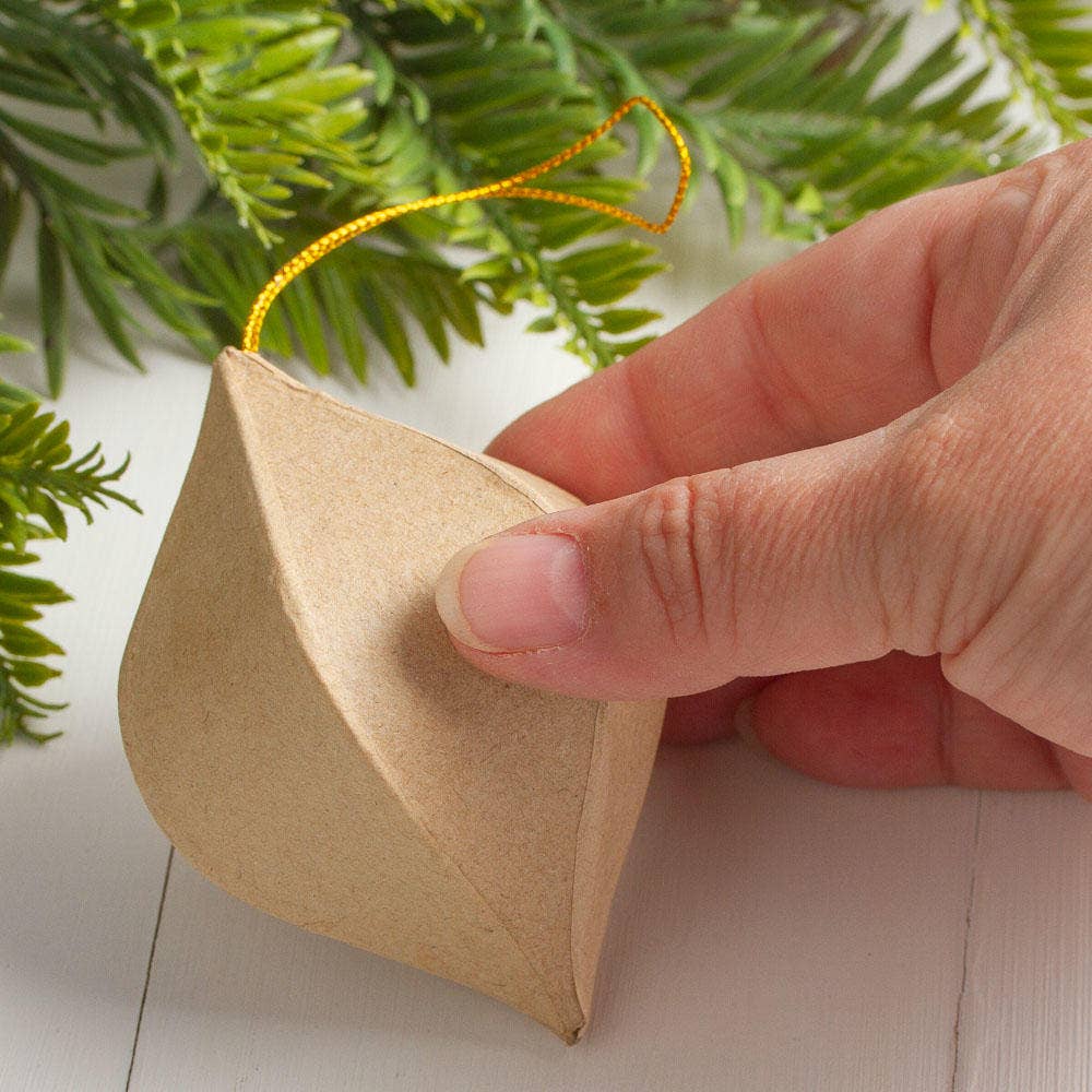 3-1/4" Paper Mache Ornament