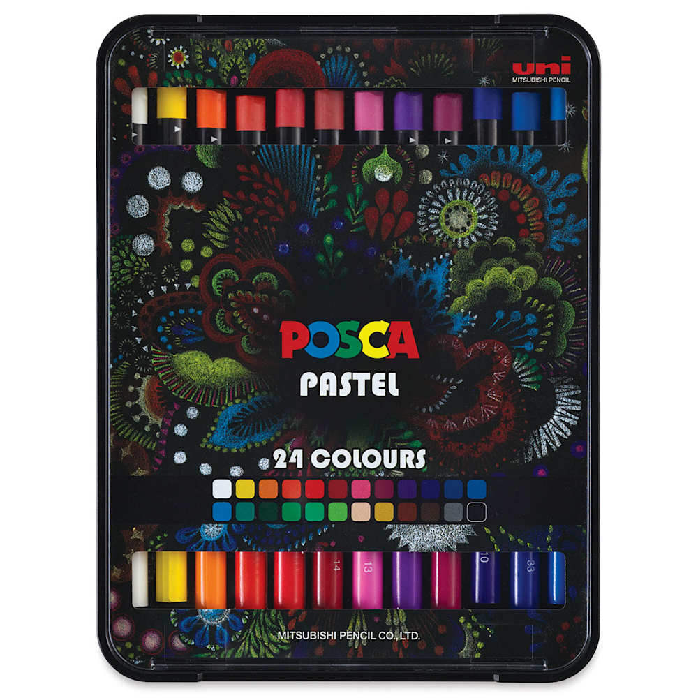 POSCA Pastel 24 color set