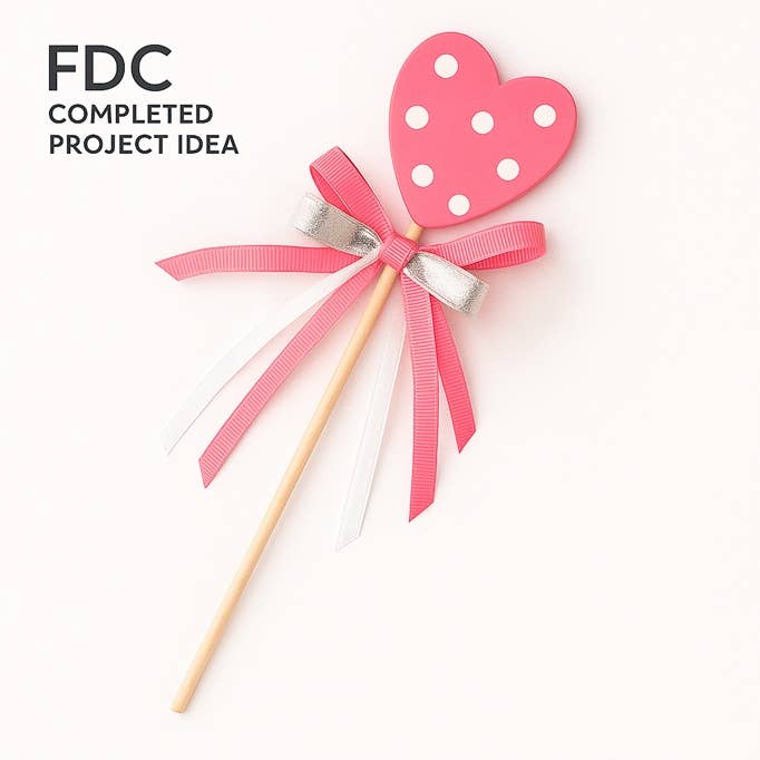Unfinished Wooden Heart Wand – Craft, Decor & Costume Magic