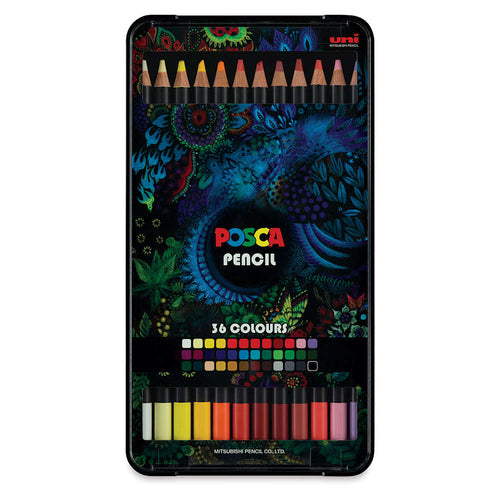 uni POSCA Colored Pencils set