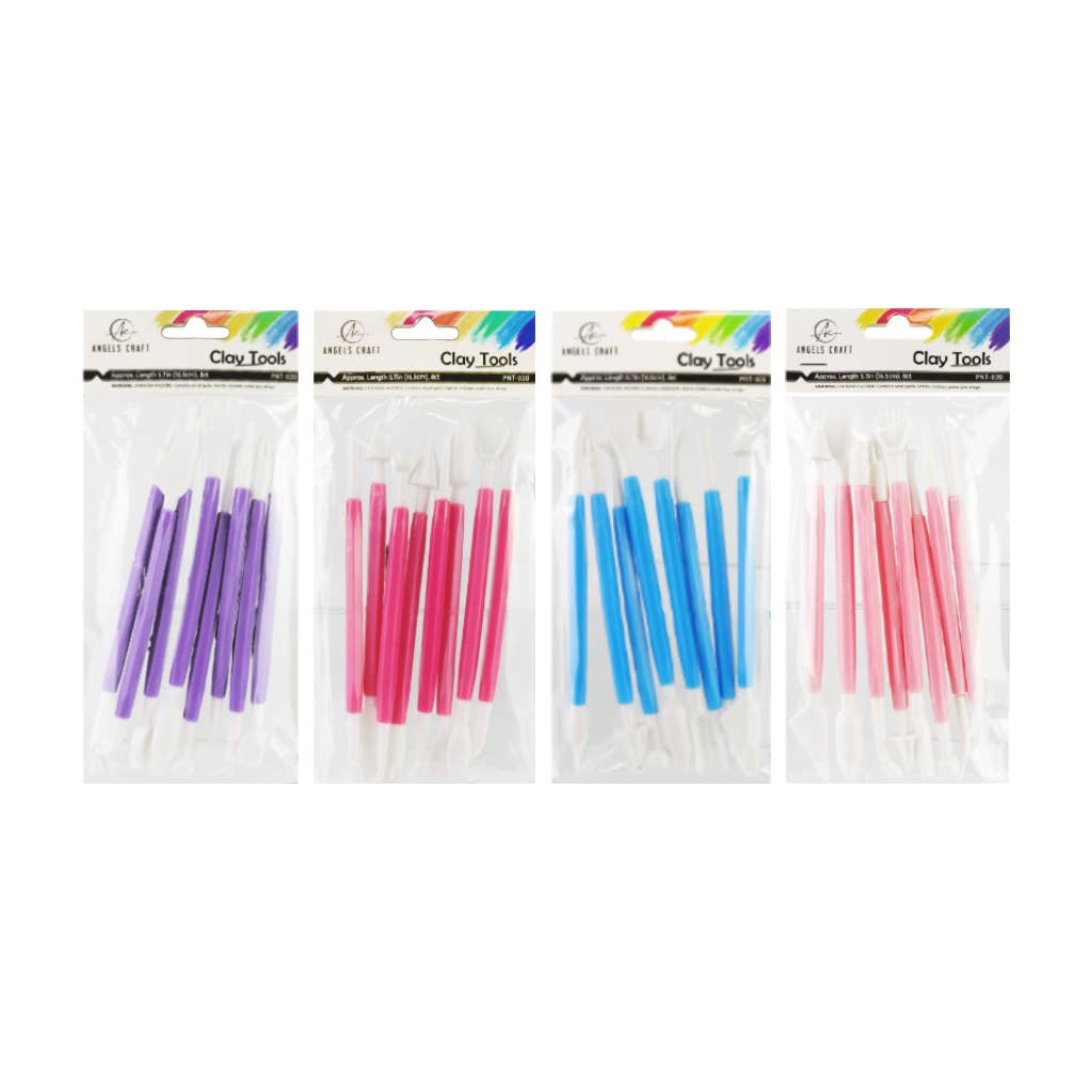 Clay & Paint Scraper Set – 8 pc