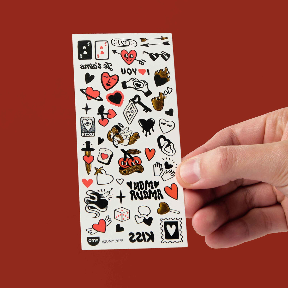 OMY Flash Tattoos – I Love You