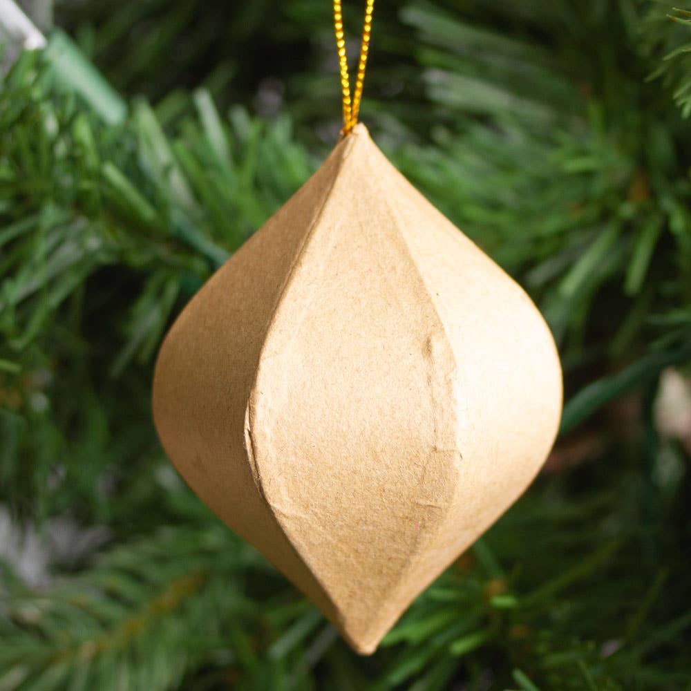 3-1/4" Paper Mache Ornament