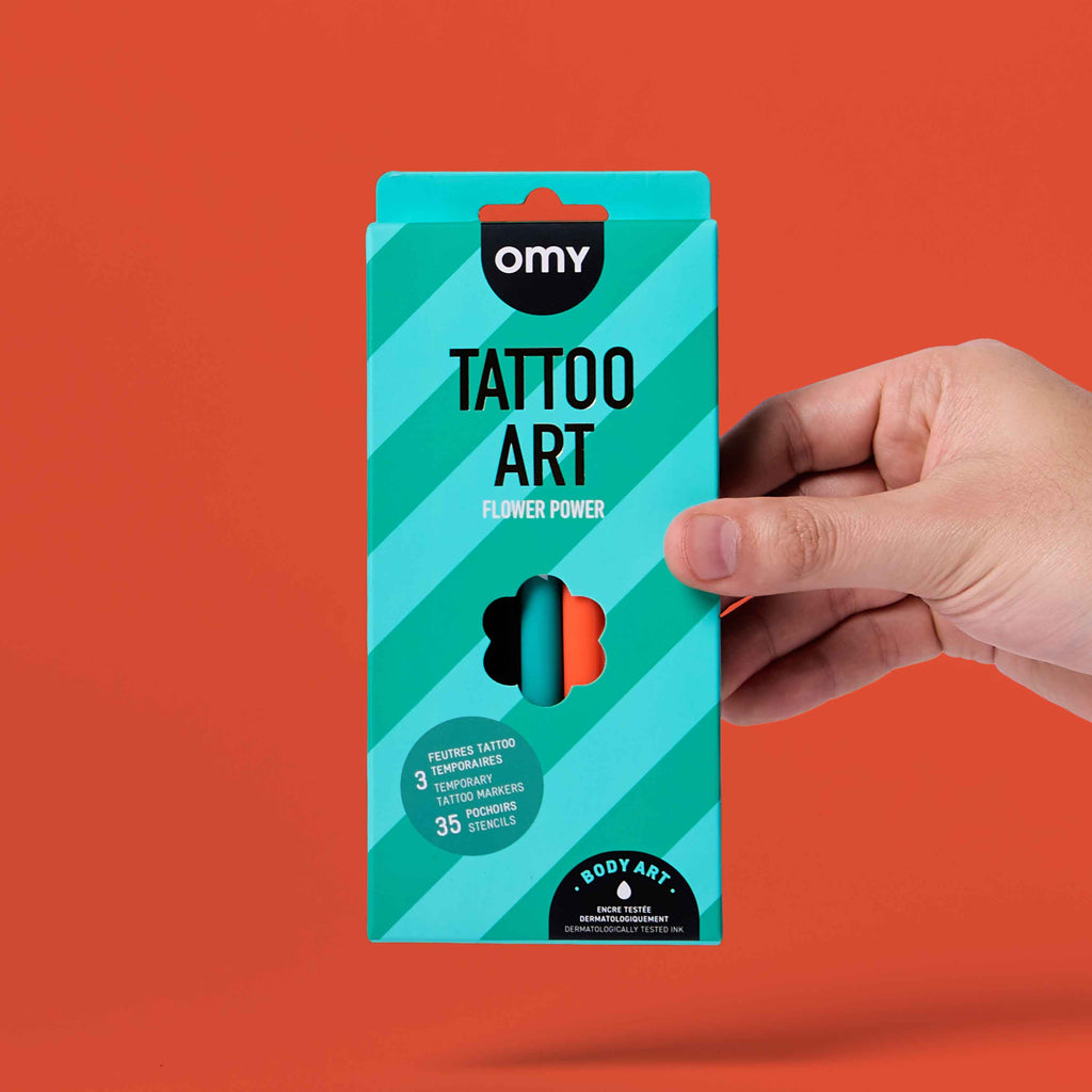 OMY Tattoo Art – Flower Power