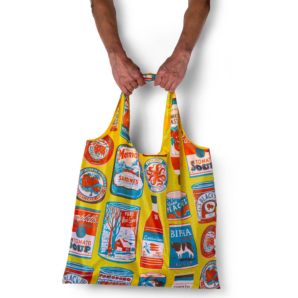 Tins Art Sack® by The Printed Peanut | Reusable Tote