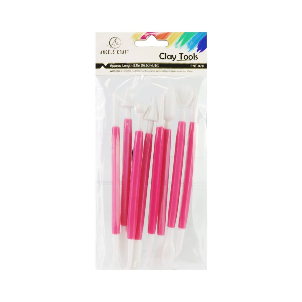 Clay & Paint Scraper Set – 8 pc