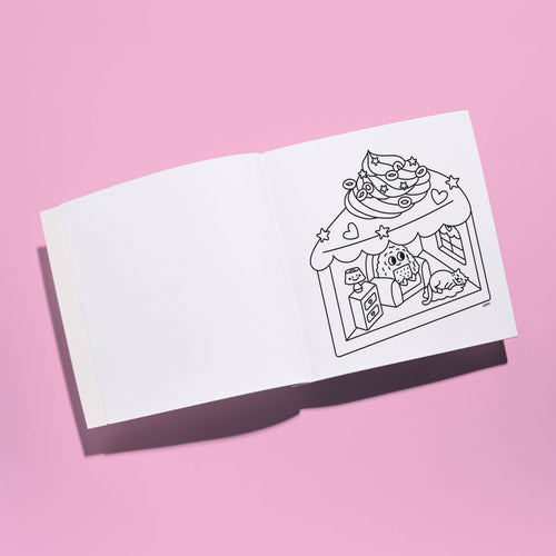 OMY Cozy Art Coloring Book – Kawaii