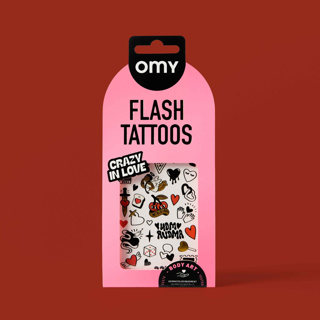OMY Flash Tattoos – I Love You