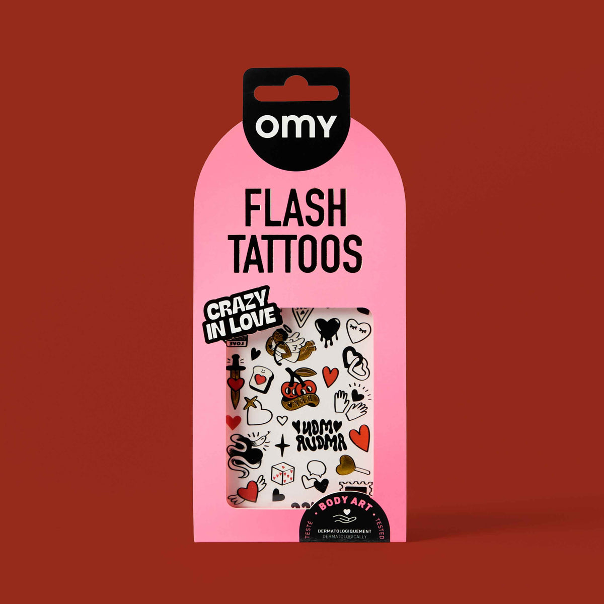 OMY Flash Tattoos – I Love You