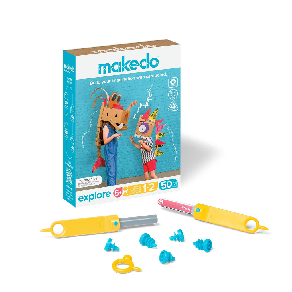 Explore Kit – Makedo Cardboard Construction