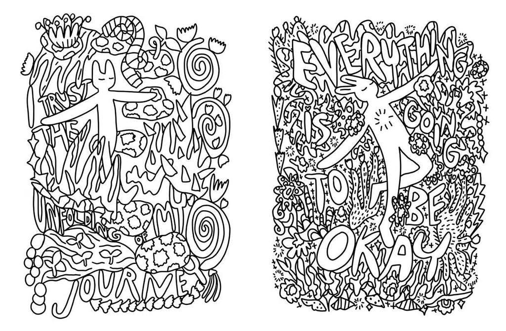 Yumiverse Mindful Coloring Book by Yumi Sakugawa