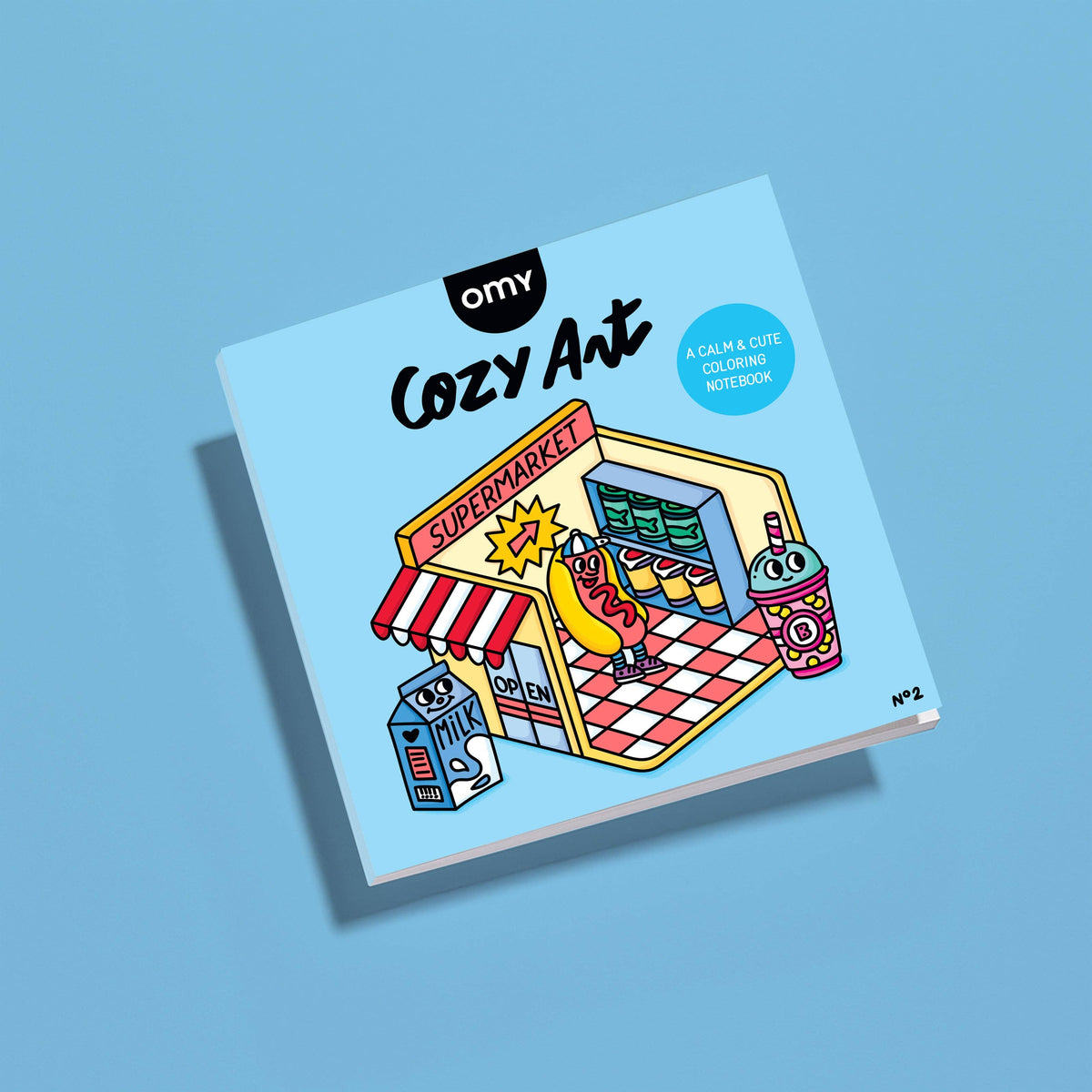 OMY Cozy Coloring Book – Market