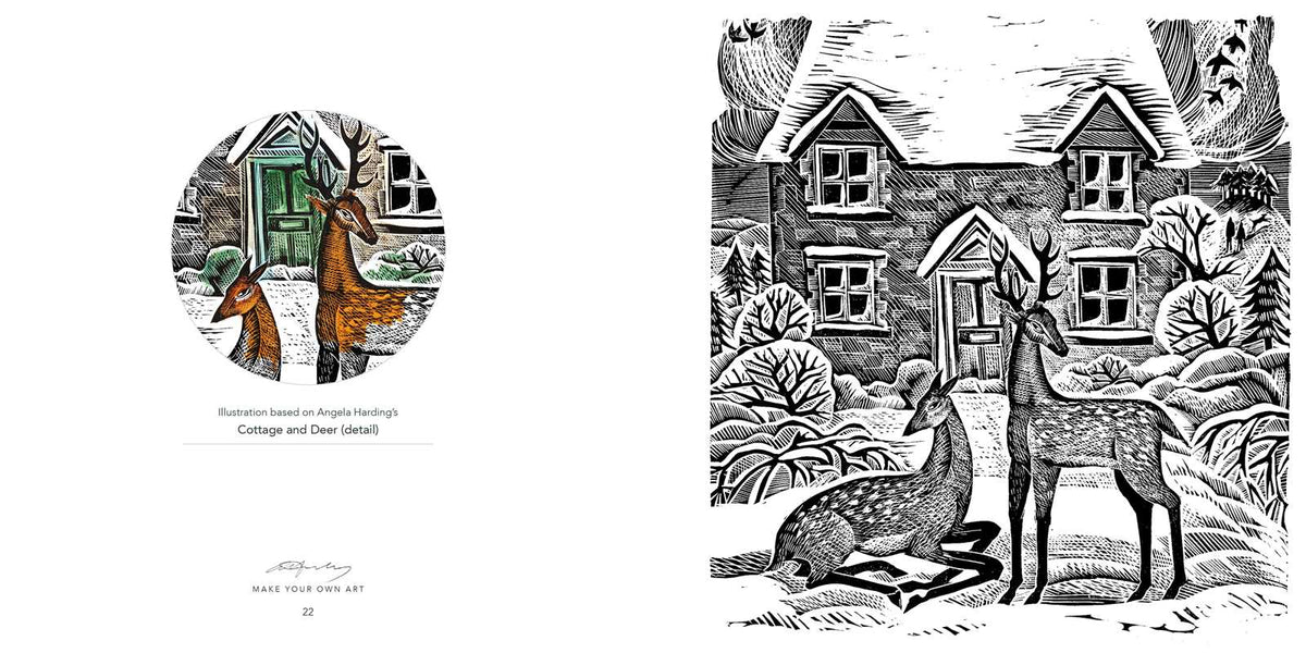 Wildlife (Angela Harding) Colouring Book
