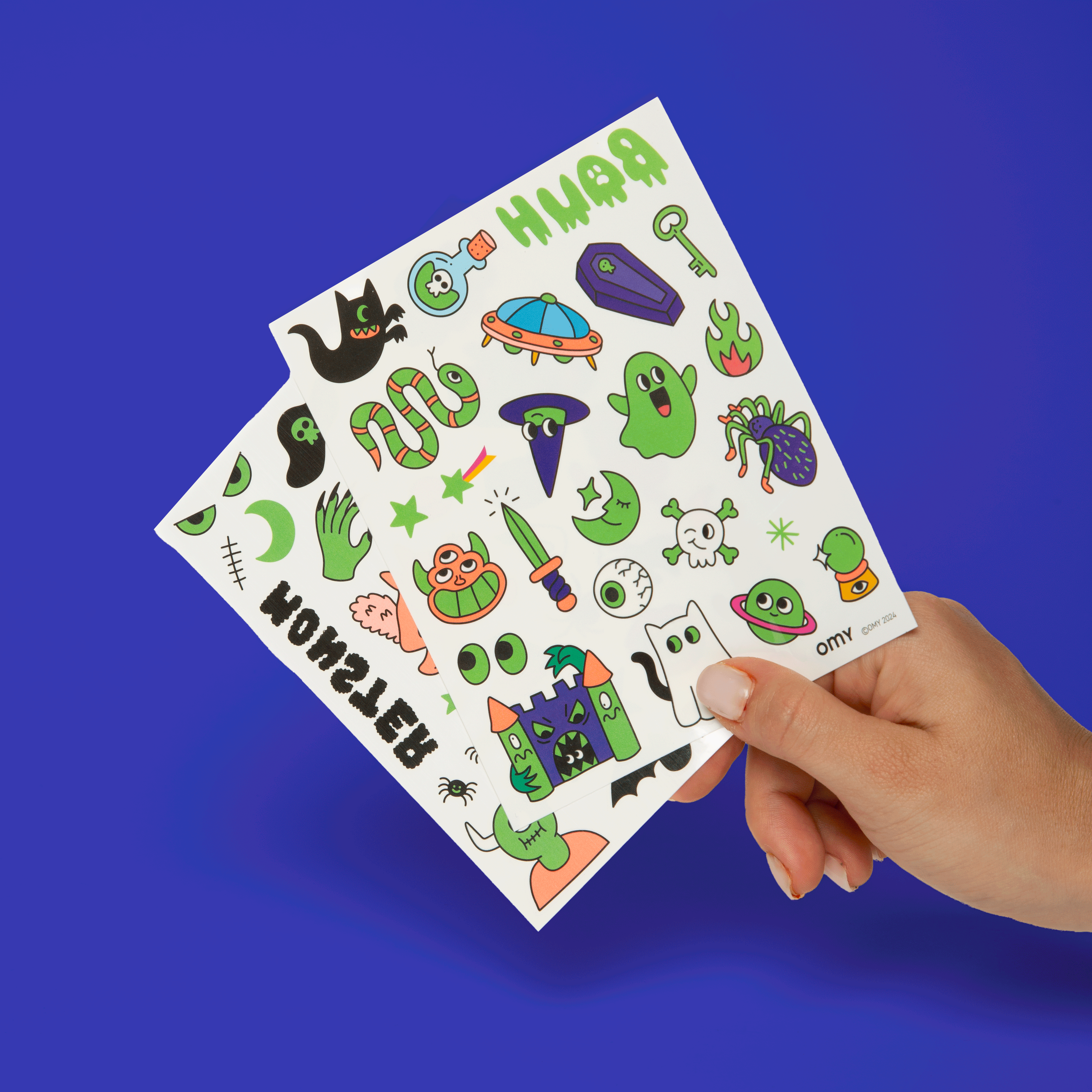 OMY Temporary Tattoos – Glow in the Dark