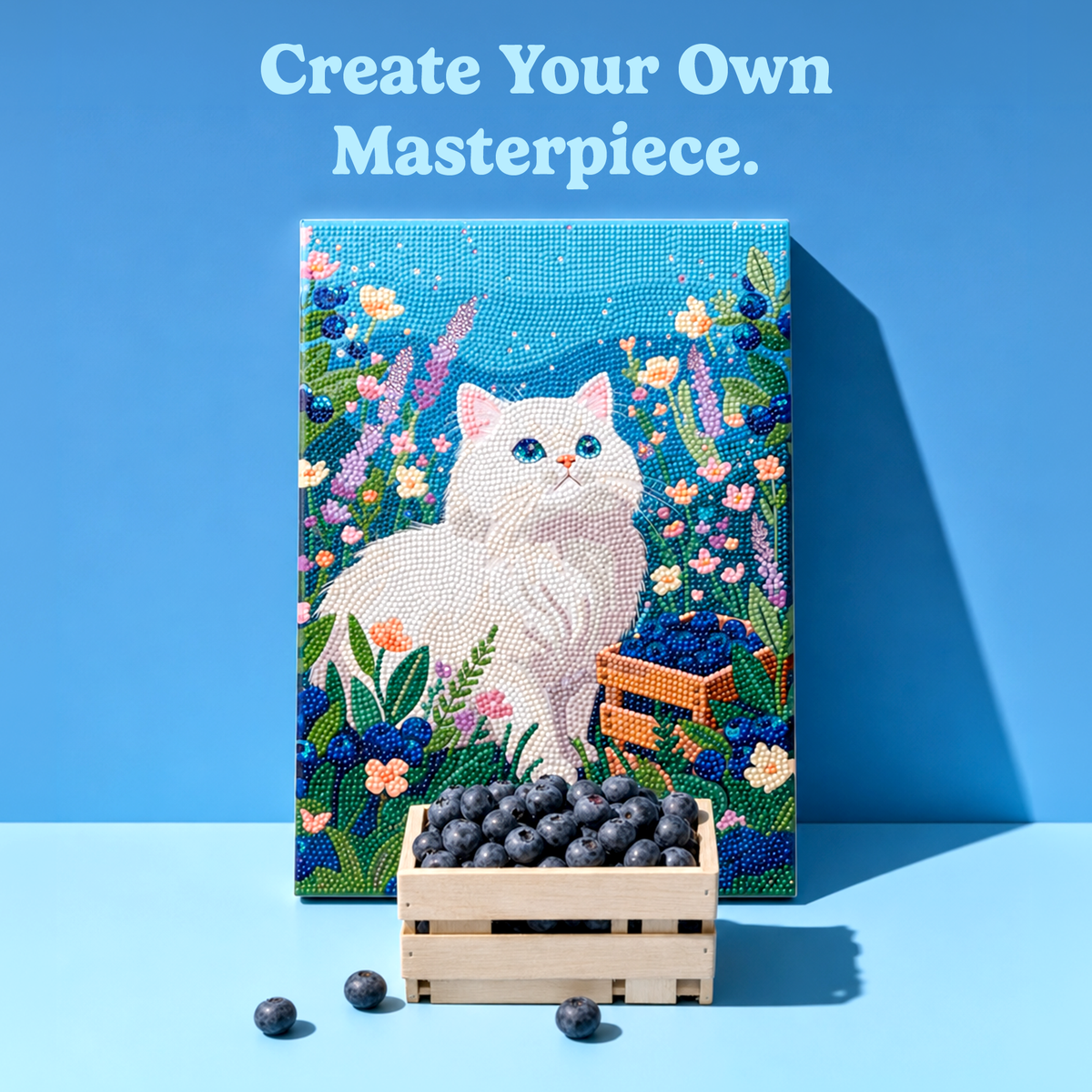 PixelPop™ Diamond Art — Reset Edition - Blueberry Guardian