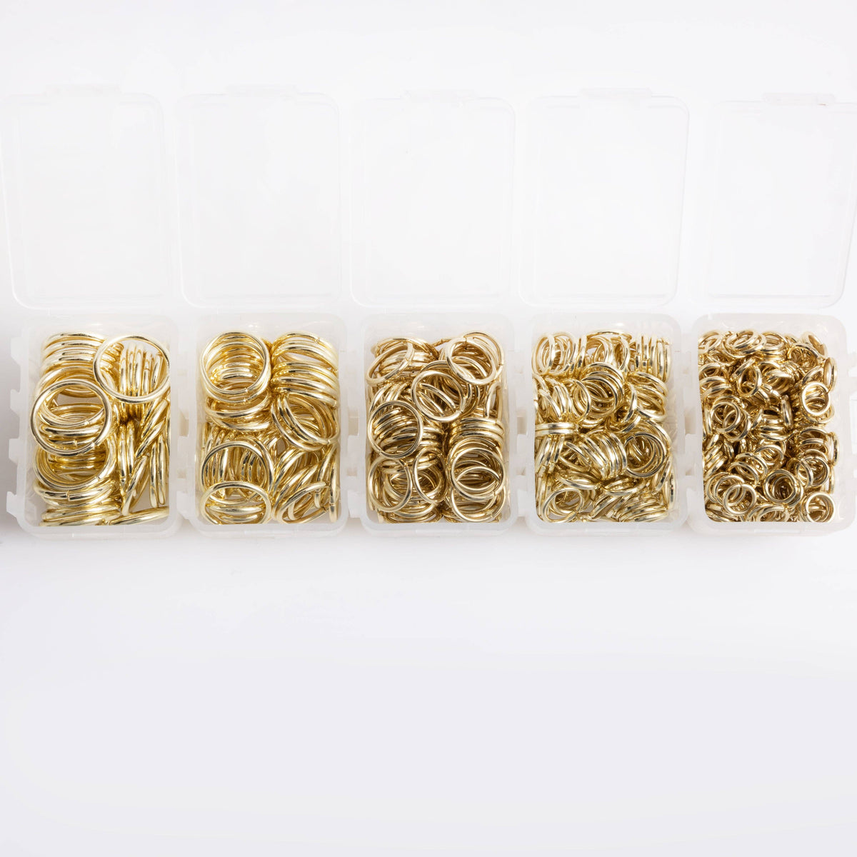 Gold Essential Jump Rings, 700pcs