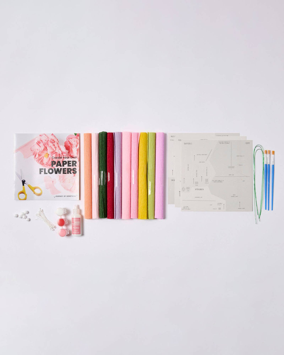 Paper Flower Making Craft - DIY Adult Craft Kit