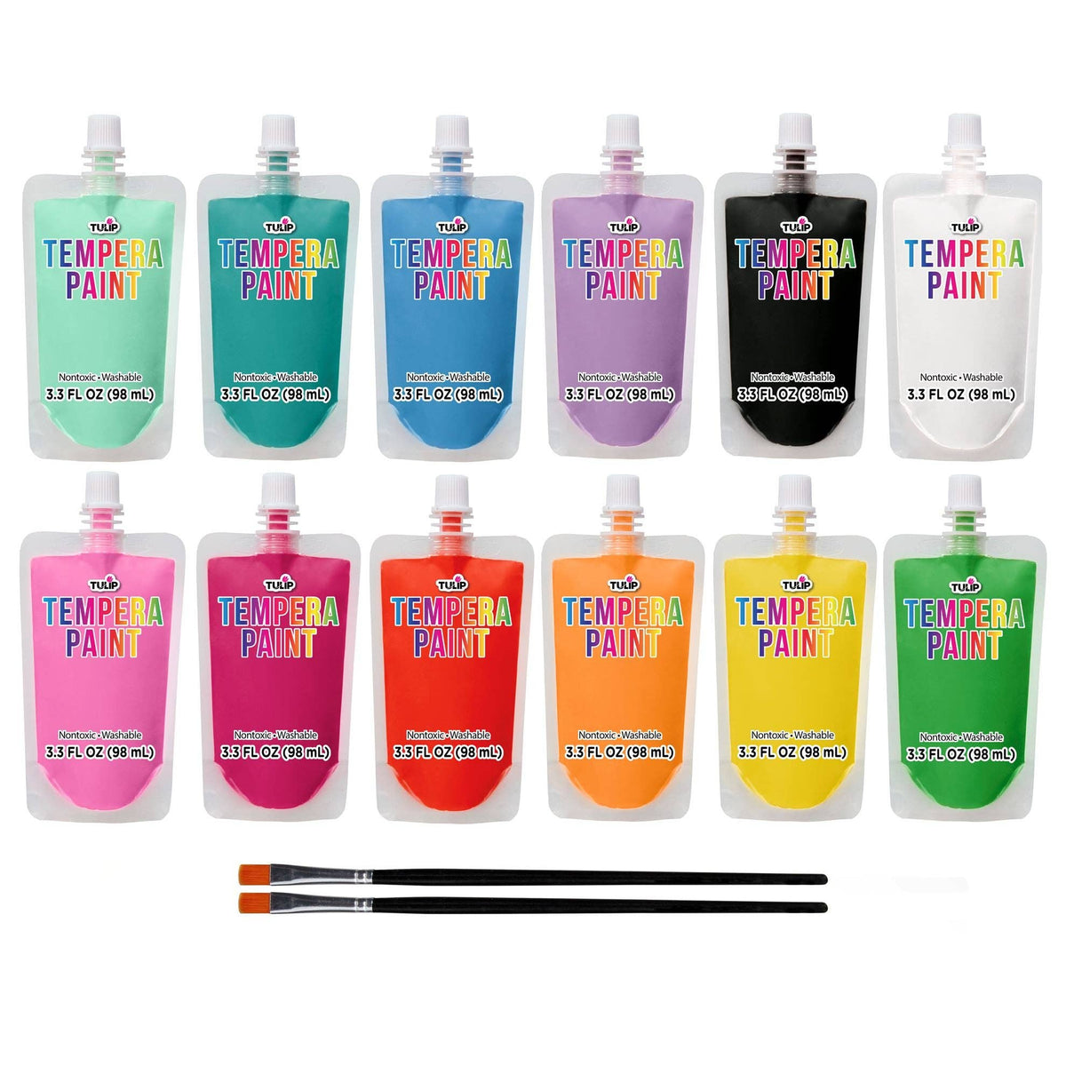 Tulip Tempera Paint 12-Color Kit