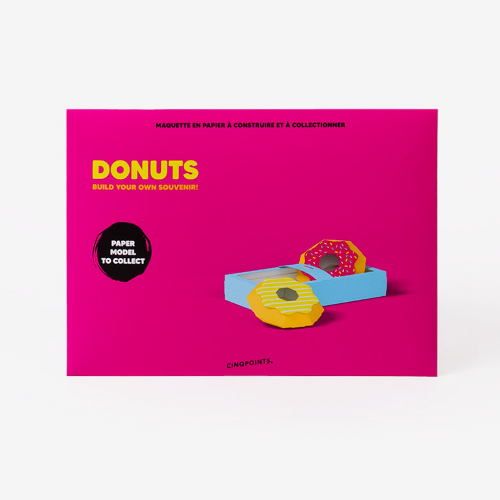 Cinqpoints 3D Paper Food – Donuts