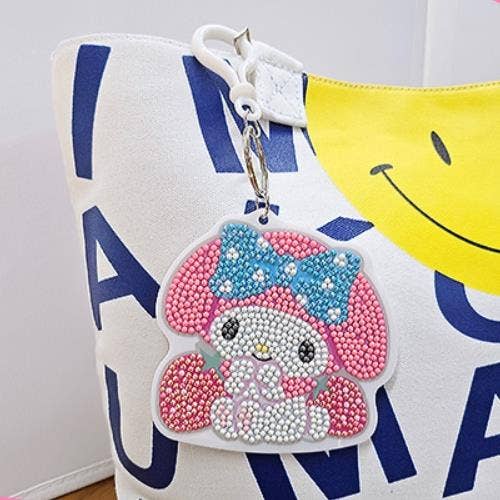 Sanrio Diamond Painting Keychain – My Melody