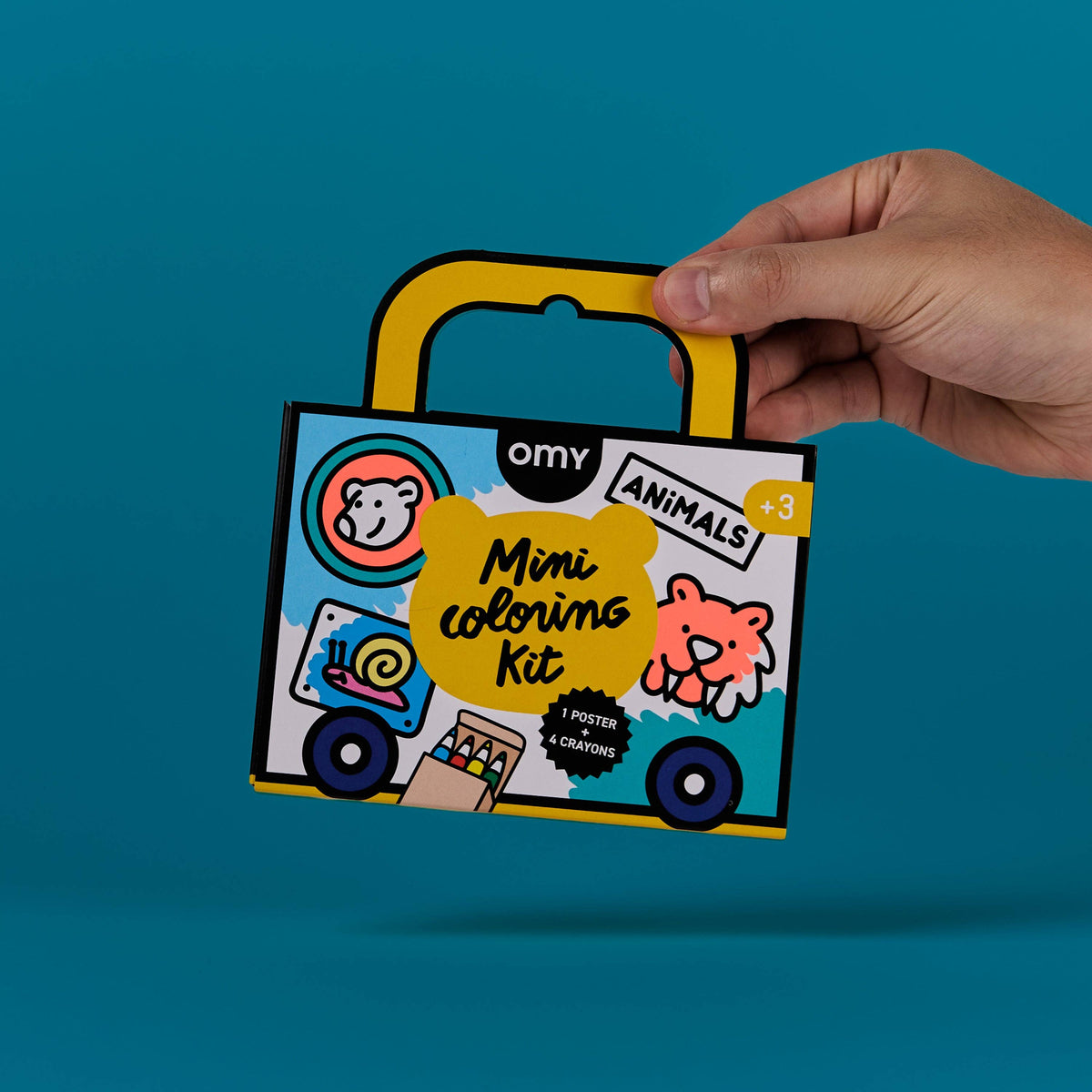 OMY Mini Pocket Coloring – Animals