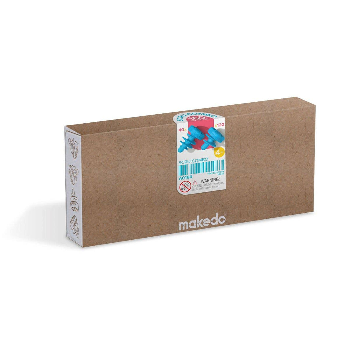 Scru Combo 160 – Makedo Scru & Scru+ Expansion Pack