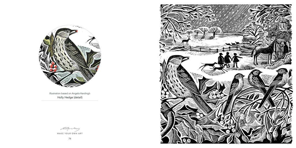 Countryside (Angela Harding) Colouring Book
