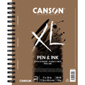 Canson XL Pen & Ink Pad 7 x 10 in, Side Wirebound