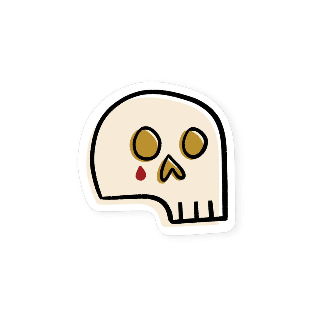 Skull Sticker
