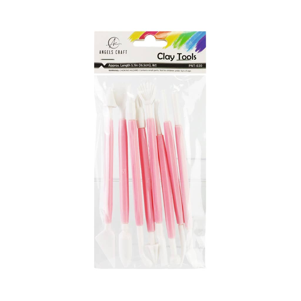 Clay & Paint Scraper Set – 8 pc
