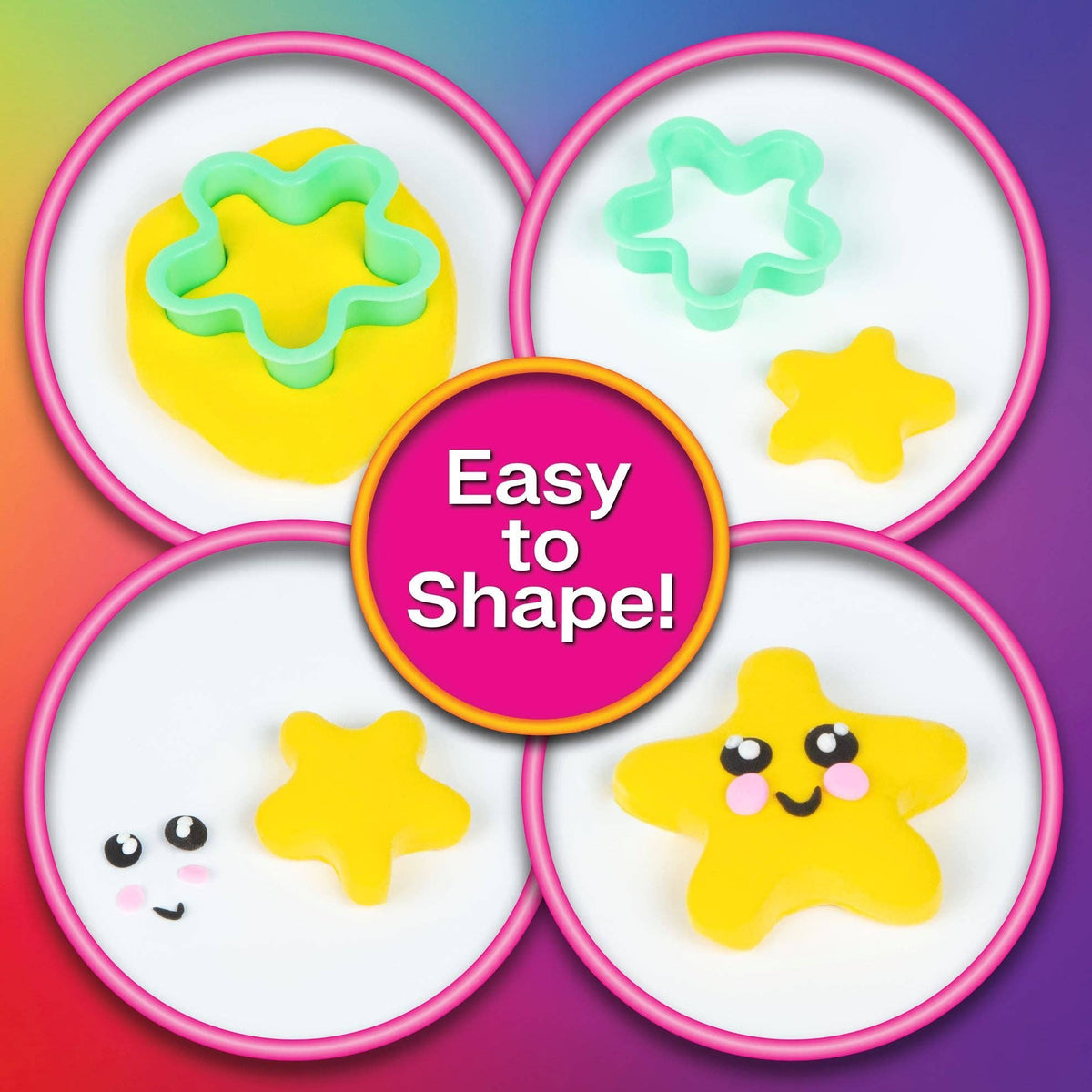 Tulip Air Dry Clay Box of Rainbows 47 pc Kit