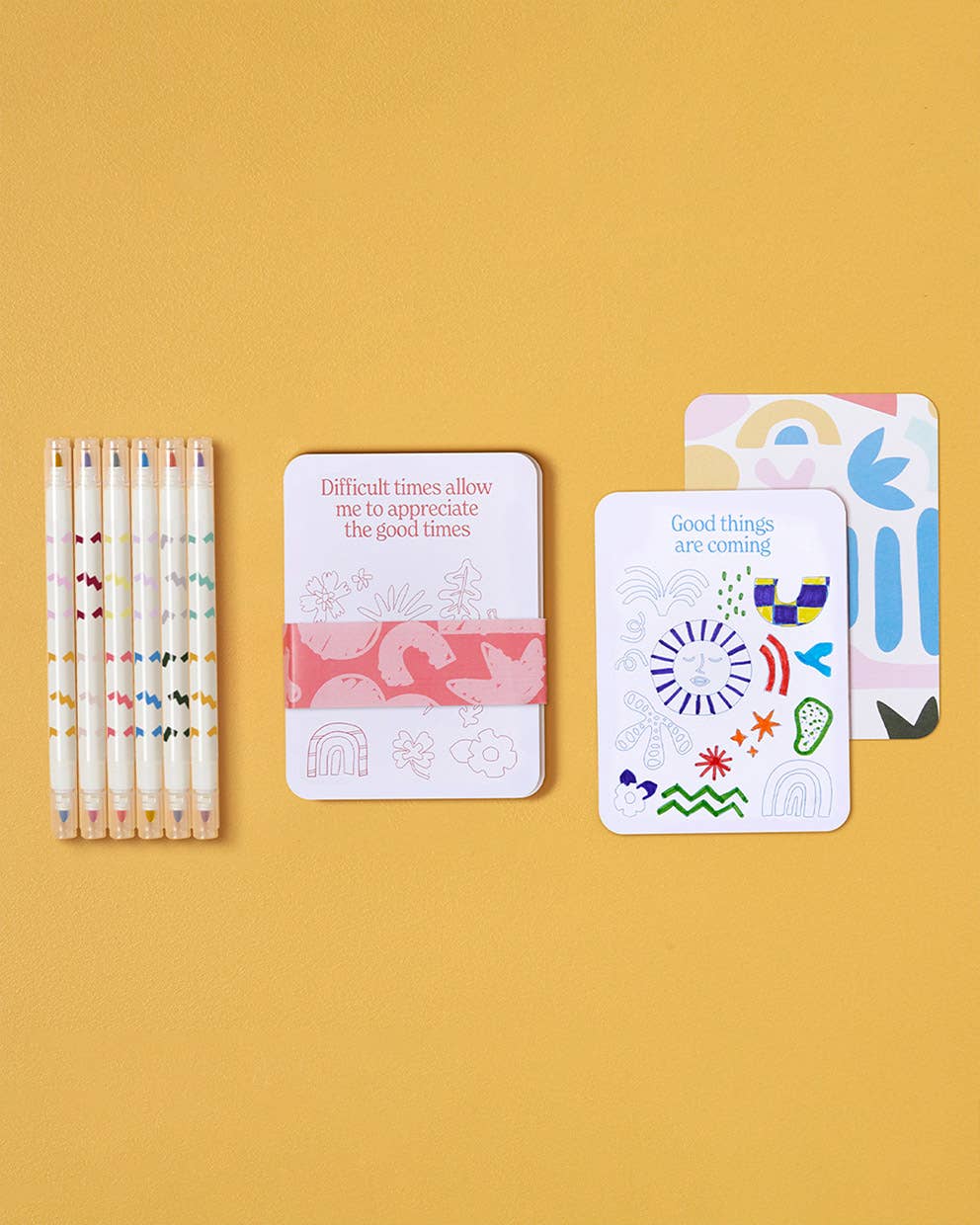 Color Your Own Affirmation Cards