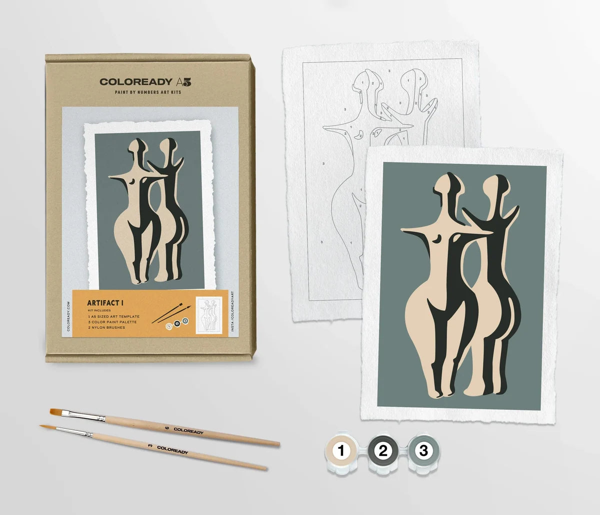 Coloready Paint-by-Number Kit – Artifact I