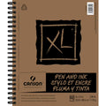 XL pen and ink pad, 9 x 12 in, side wirebound