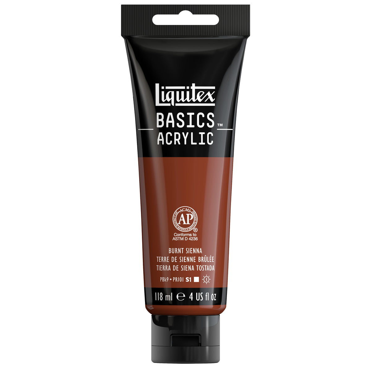 Liquitex Basics Burnt Sienna 118 ml tube
