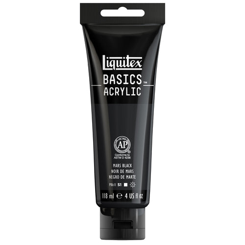 Liquitex Basics Mars Black 118 ml tube