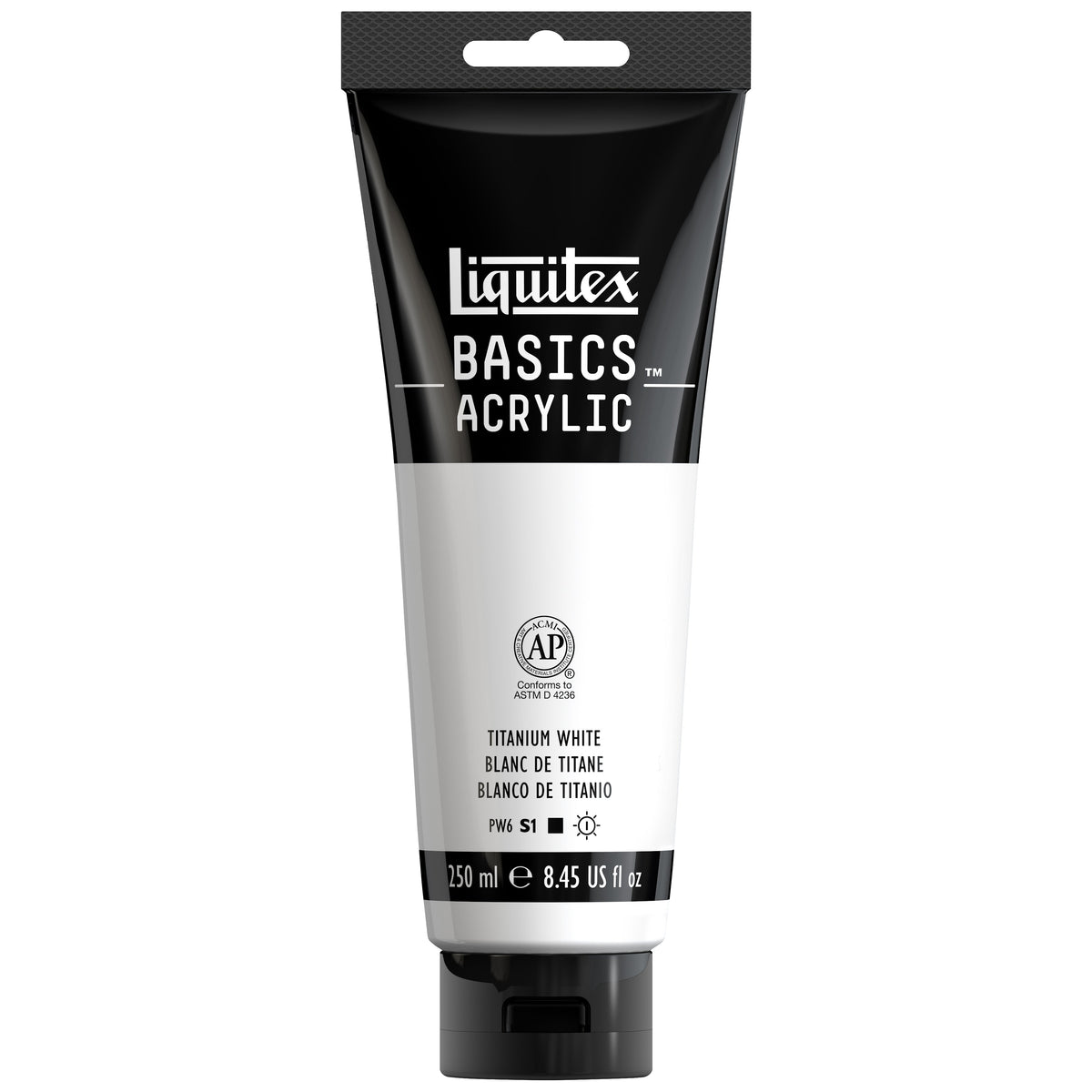 Liquitex Basics Titanium White 250 ml tube