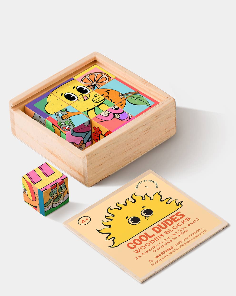 Art Blocks – Cool Dudes - Kids Puzzle