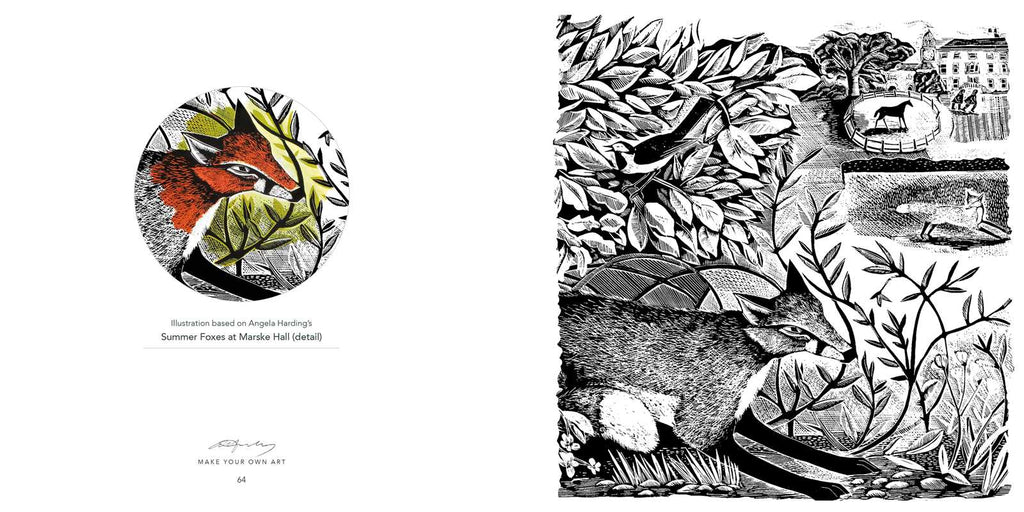 Wildlife (Angela Harding) Colouring Book