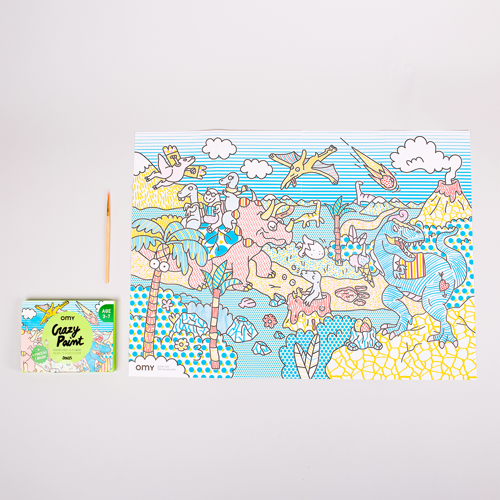 OMY Crazy Paint – Dino