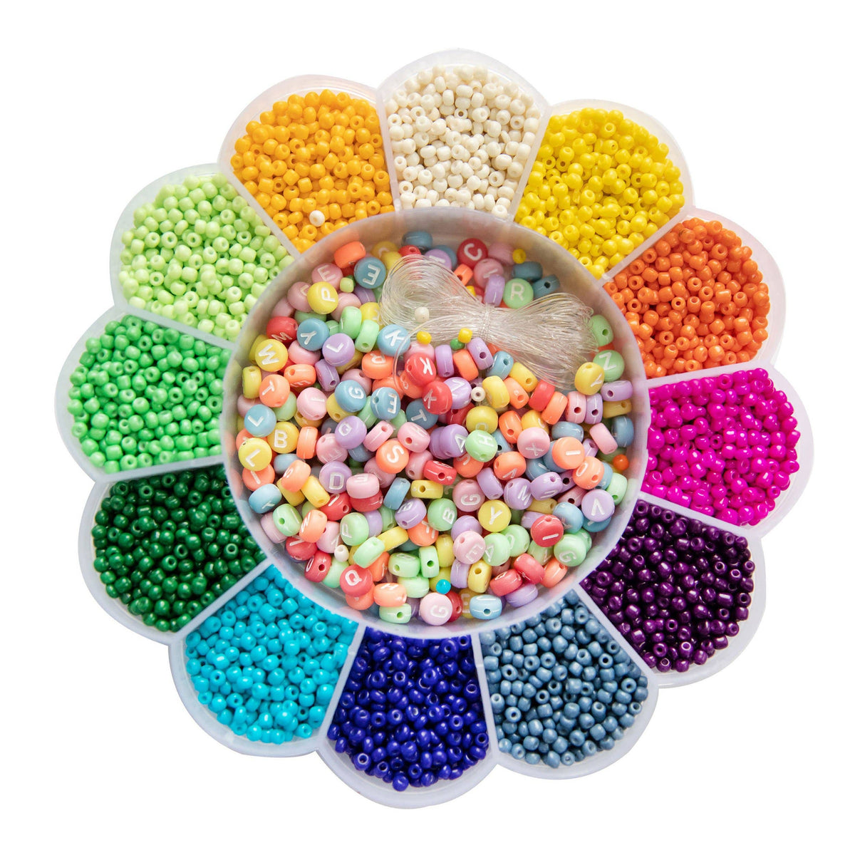 Bright Flower Box DIY Bead Kit