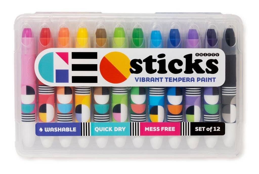 Geo Sticks Tempera Paint Sticks – Brights