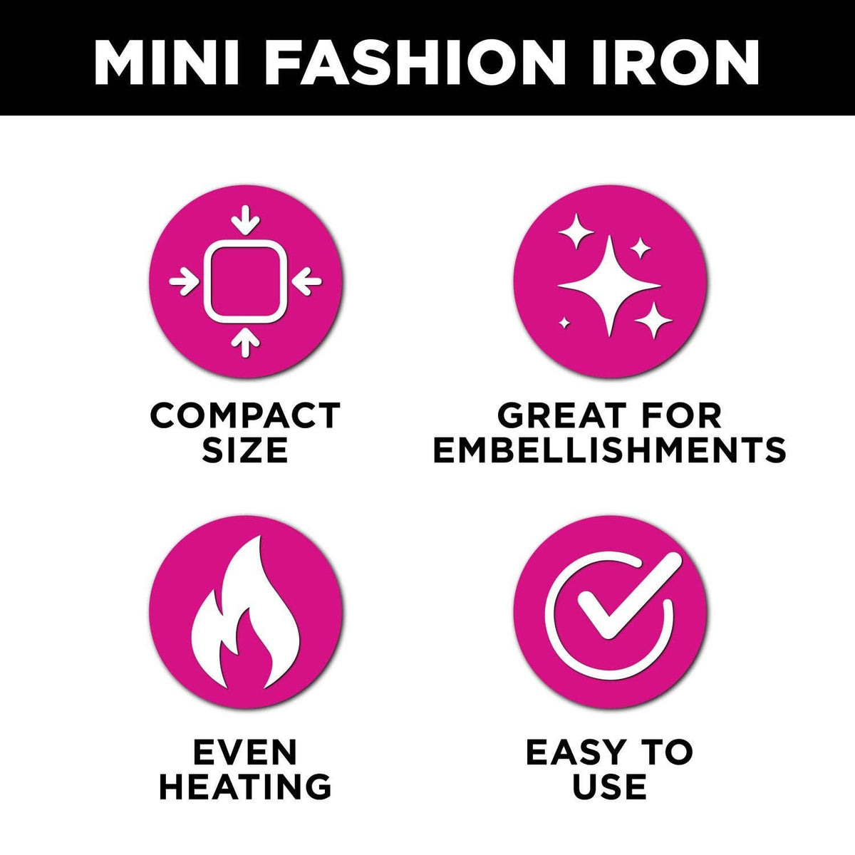 Tulip Mini Fashion Iron