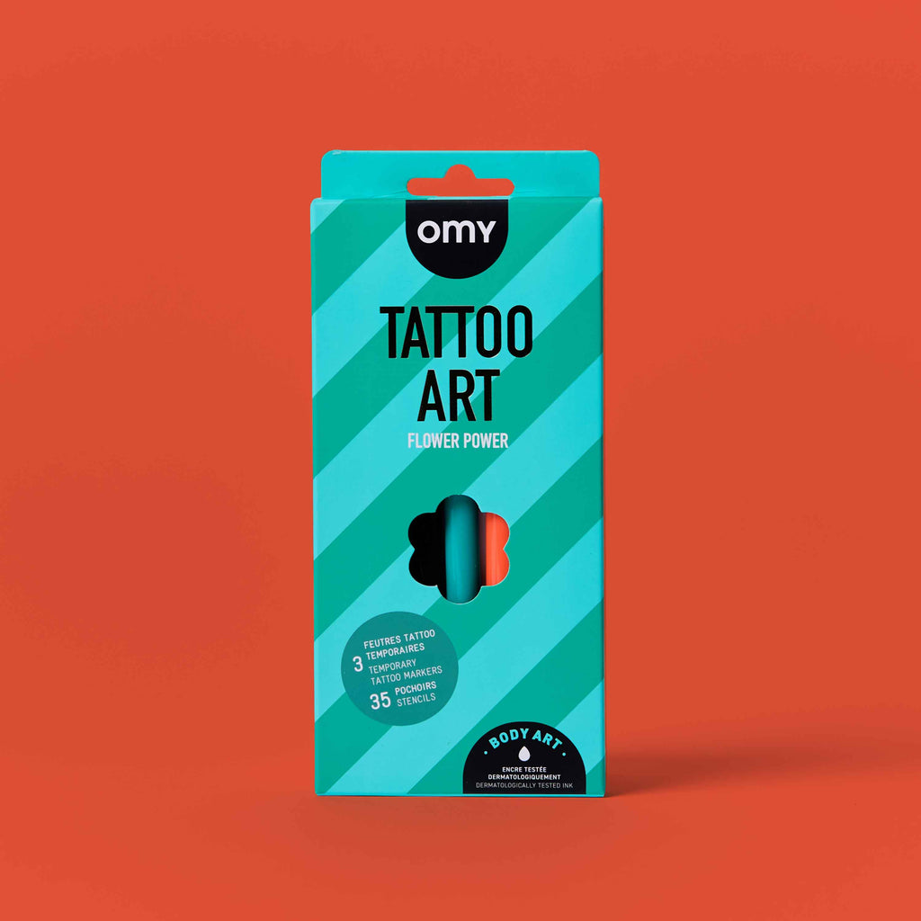 OMY Tattoo Art – Flower Power
