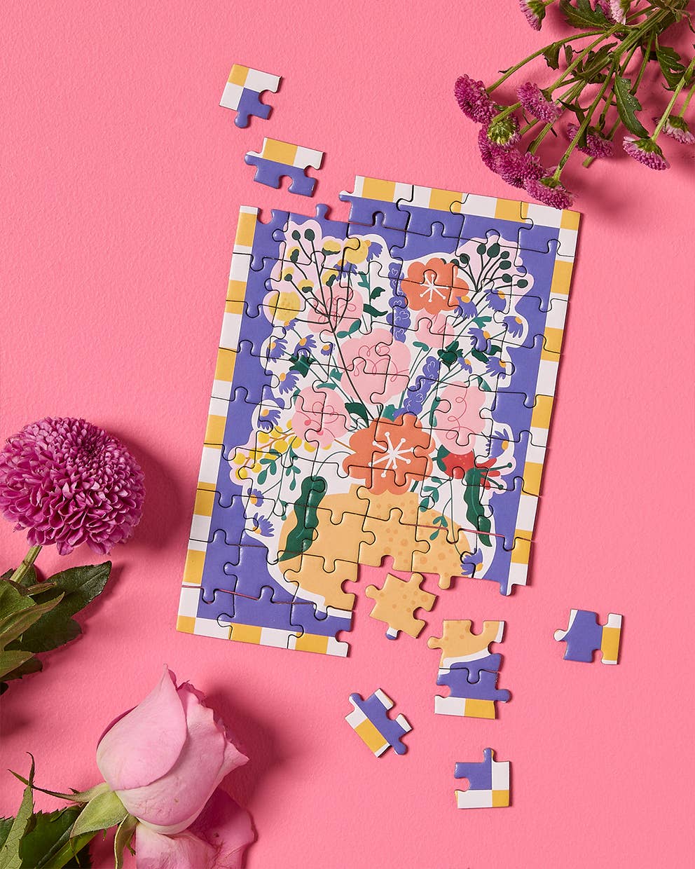 Greeting Card Jigsaw Puzzle with Envelope - Just Because